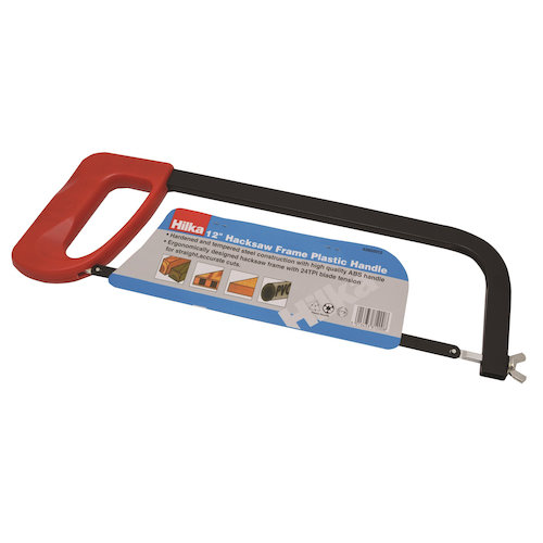 Hilka 12" Hacksaw Frame Plastic Handle (5013433812008)