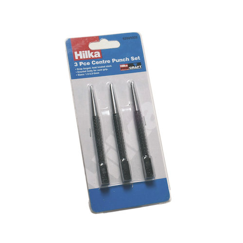 Hilka 3 pce Centre Punch Set (5013433880007)