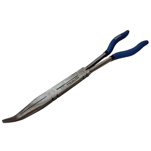 Faithfull Long Reach Bent Nose Pliers (5023969001975)
