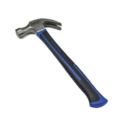 Faithfull Fibreglass Claw Hammer (5023969212012)