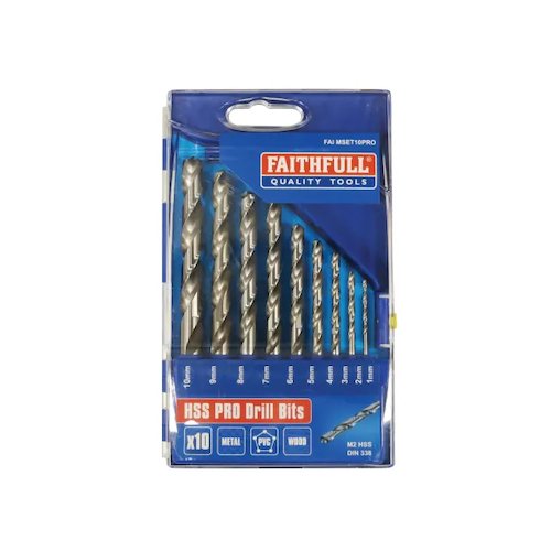 Faithful Professional HSS Jobber Drill Sets (5023969270159)