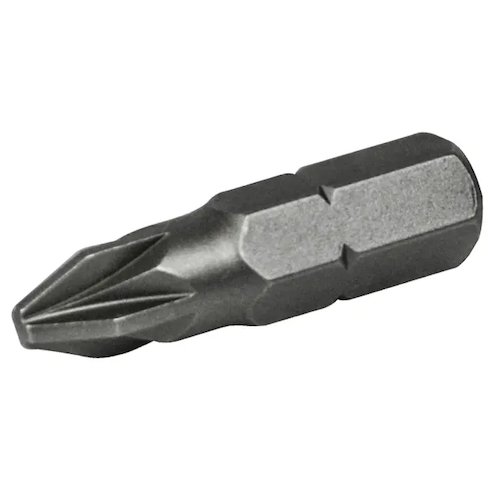 Faithful Pozi S2 Grade Steel Screwdriver Bits (5023969312118)