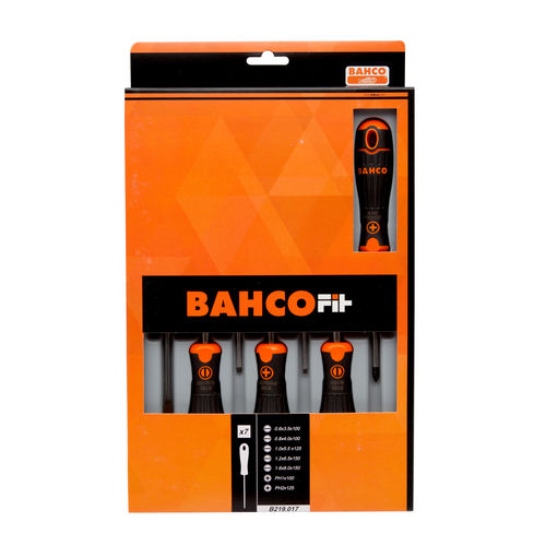 Bahco 7 Piece Screwdriver Set (7314150283330)