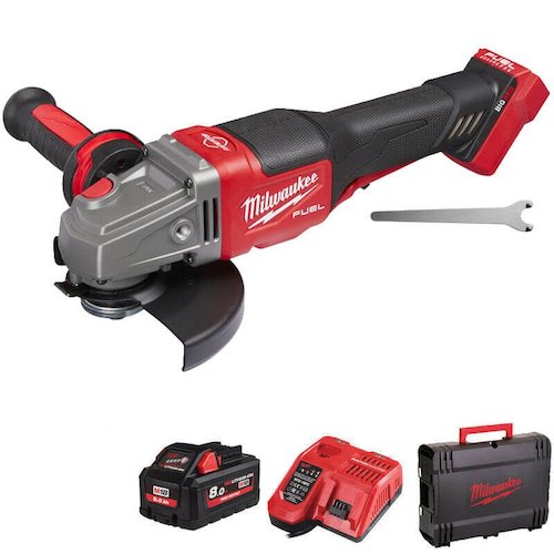 M18™ Brushless 125MM Angle Grinder c/w Paddle Switch Bare Unit (810173)