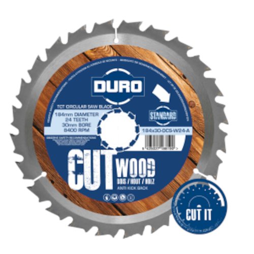 DCS W A TCT Circular Saw Anti Kick Back Blades (811490)